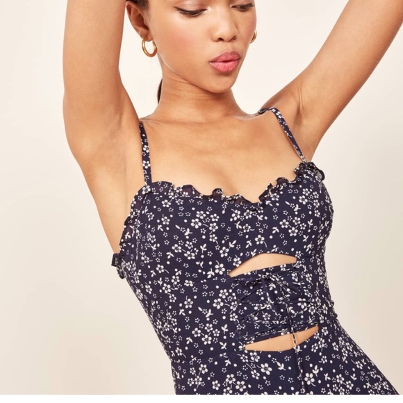 Reformation Fergie floral jumpsuit - Picture 2 of 6